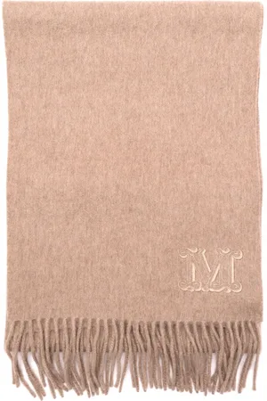 Max Mara Fringed cashmere stole