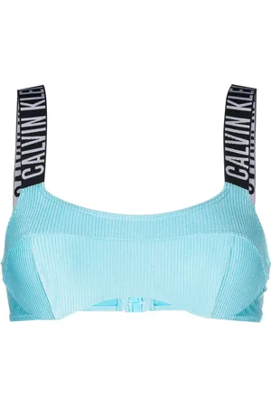 Calvin Klein Ribbed bralette bikini top