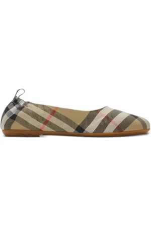 Burberry Check ballet flats
