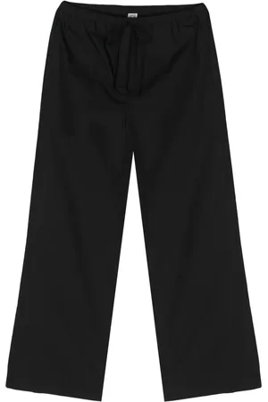 Totême Mid-rise straight-leg trousers