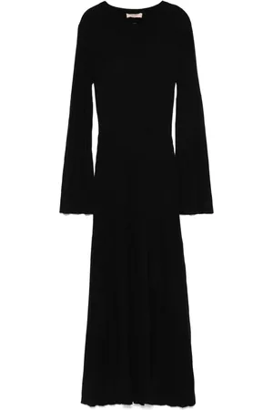 Twin-Set Ribbed maxi dress