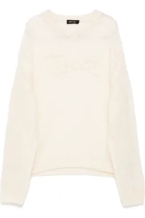 tout a coup Embroidered logo jumper