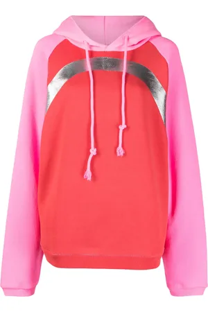 ERL Colour-blocked cotton hoodie