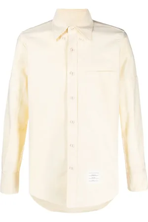 Thom Browne Armband-embellished cotton shirt