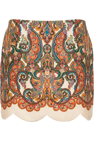 ZIMMERMANN Ottie Scallop mini skirt