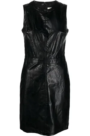 Michael Kors Faux leather mini dress