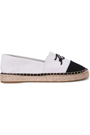 Karl Lagerfeld Logo-embroidered espadrilles