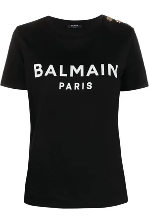 Balmain Logo-print cotton T-shirt