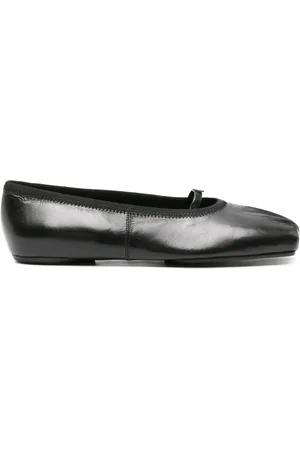 Givenchy 4G-plaque pleated ballerina shoes