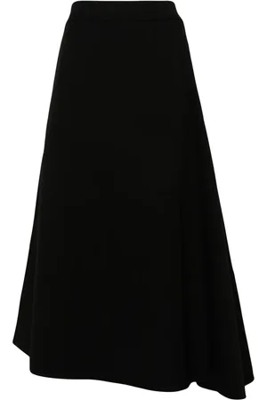 Jil Sander Asymmetric midi skirt