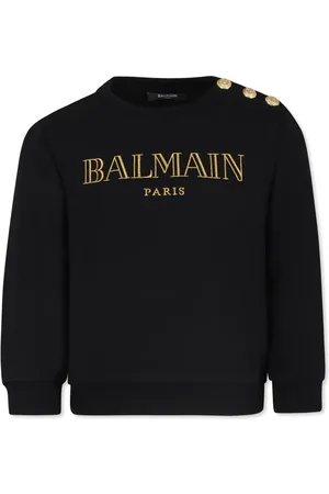 Balmain Logo-embroidered sweatshirt