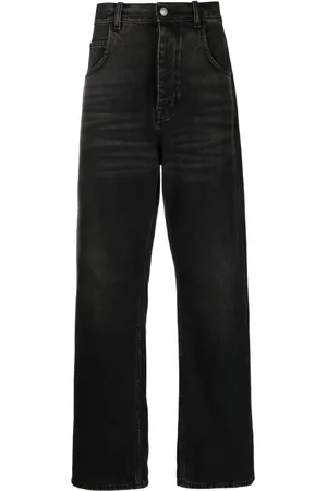 haikure Straight-leg cotton jeans