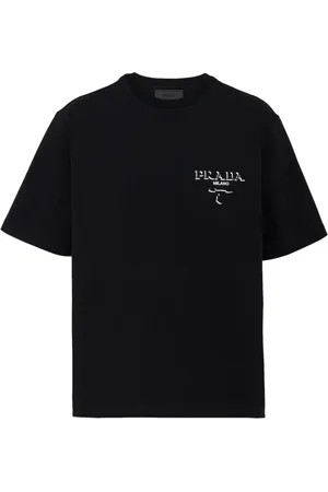 Prada Logo-print cotton T-shirt