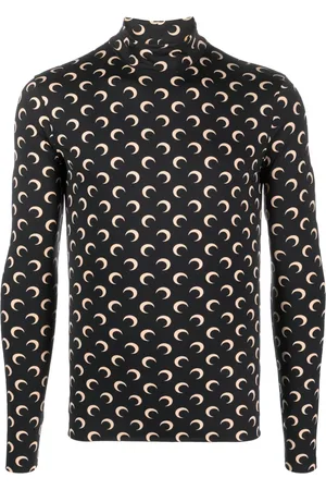 Marine Serre Crescent Moon turtle neck top