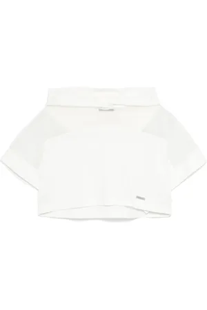 MONNALISA Mesh-panel hoodie