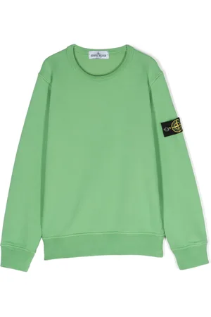 Stone Island Compass-motif cotton sweatshirt