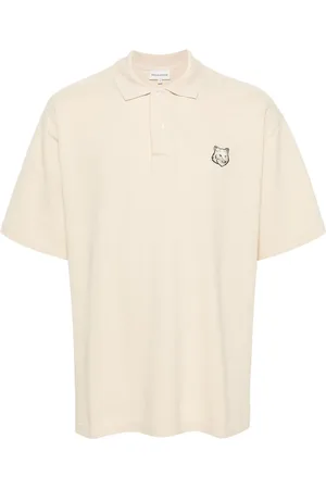 Maison Kitsuné Fox-motif cotton polo shirt