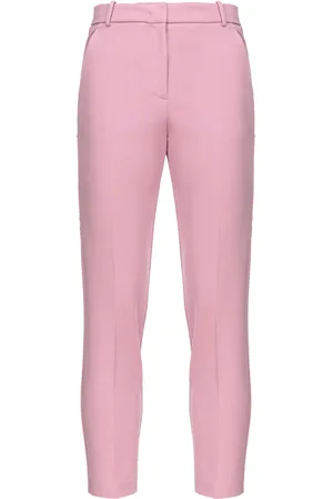 Pinko Presses-crease tapered-leg trousers