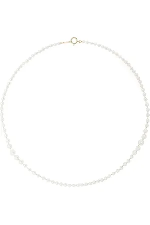 Mizuki 14kt yellow Sea Of Beauty Akoya pearl necklace