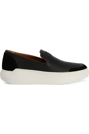 Giuseppe Zanotti Conley logo-lettering loafers