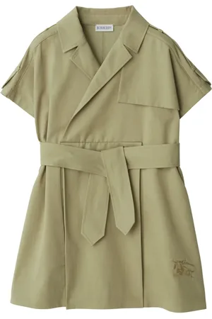 Burberry Cotton-blend trench dress