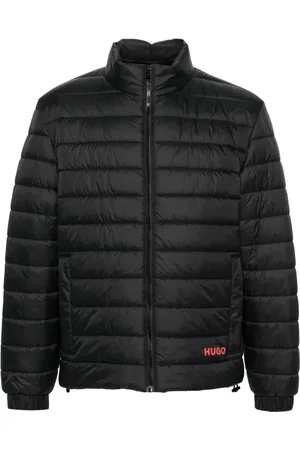 HUGO BOSS Logo-print padded jacket