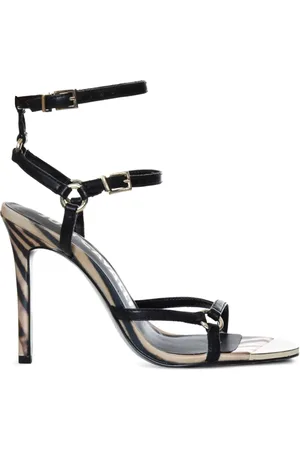 Roberto Cavalli Animal-print sandals