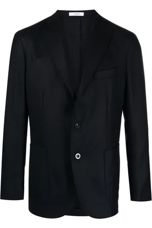 Boglioli Single-breasted virgin wool blazer