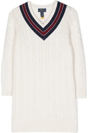 Ralph Lauren Cable-knit wool dress