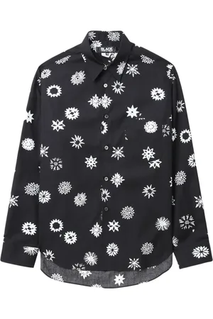 Comme des Garçons Graphic-print cotton shirt