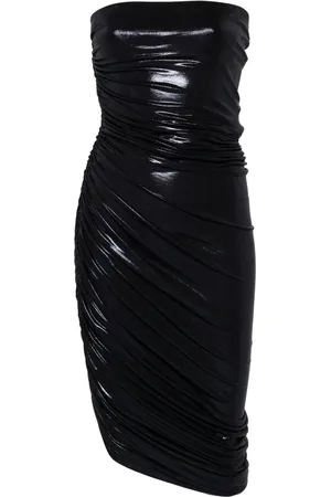 Norma Kamali Diana lam?? midi dress