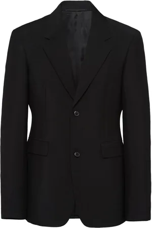 Prada Single-breasted mohair-wool blazer