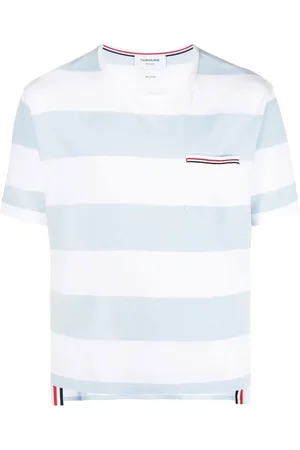 Thom Browne RWB pocket striped T-shirt