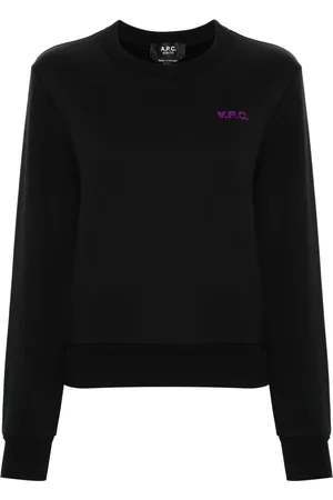 A.P.C. Flocked-logo sweatshirt