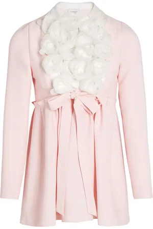 Giambattista Valli Floral-appliqu?? dress