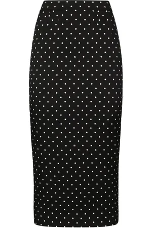Dolce & Gabbana Polka-dot pencil skirt
