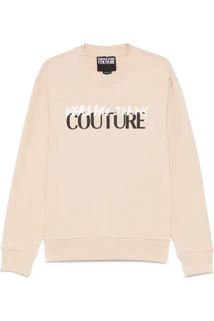 VERSACE Logo-print sweatshirt