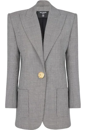 Balmain Single-breasted wool blazer