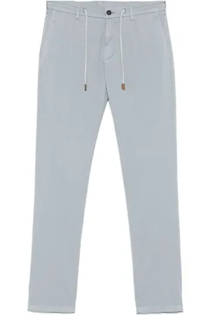ELEVENTY Drawstring straight-leg trousers