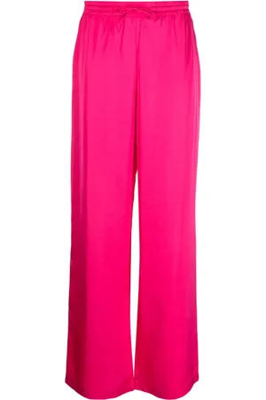 YVES SALOMON Plain palazzo pants