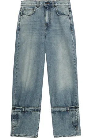 haikure Logo-patch straight jeans