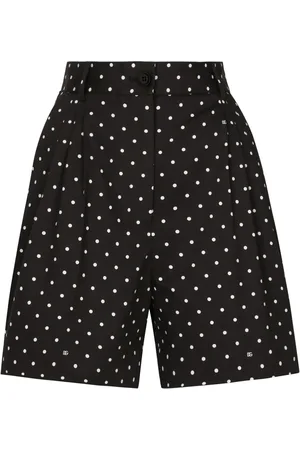 Dolce & Gabbana Polka dot-print tailored shorts