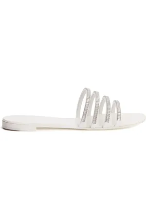 Giuseppe Zanotti Iride crystal-embellished slides
