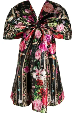 Camilla Reservation For Love silk minidress