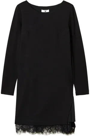 Twin-Set Lace-detailing mini dress
