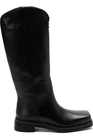 Patrizia Pepe Logo-plaque boots