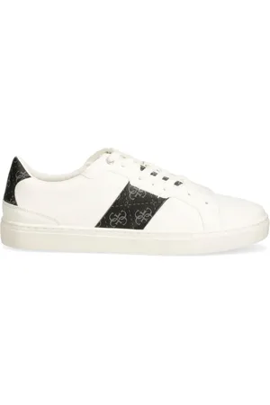 Guess Monogram-panel sneakers