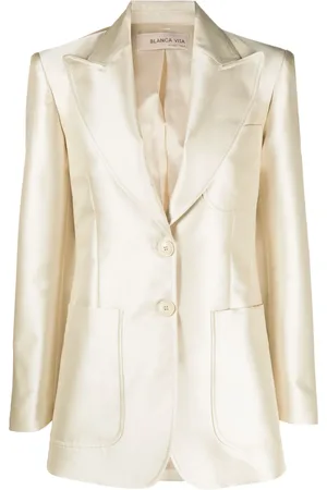 BLANCA Single-breasted button-fastening jacket