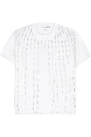 JUNYA WATANABE Panelled open-knit top