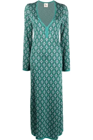 Paula Malaya jacquard dress